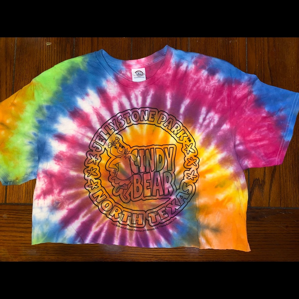 Jelly Stone Park Tie Dye crop top